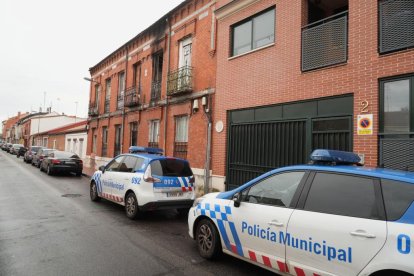 Casa 'okupa' en la calle Estrella tras el incendio