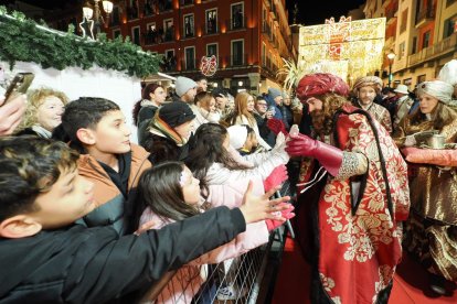 Cabalgata de los Reyes Magos en Valladolid