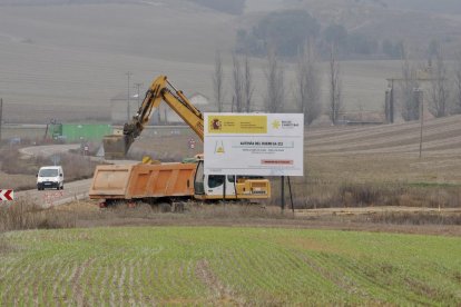 Estado de las obras de la A-11 en ejecución en la provincia de Valladolid.