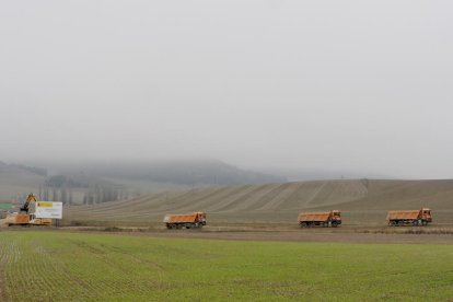 Estado de las obras de la A-11 en ejecución en la provincia de Valladolid.