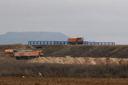 Estado de las obras de la A-11 en ejecución en la provincia de Valladolid.