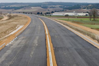 Estado de las obras de la A-11 en ejecución en la provincia de Valladolid.