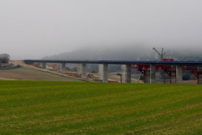 Estado de las obras de la A-11 en ejecución en la provincia de Valladolid.