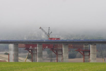 Estado de las obras de la A-11 en ejecución en la provincia de Valladolid.