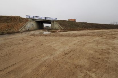 Estado de las obras de la A-11 en ejecución en la provincia de Valladolid.