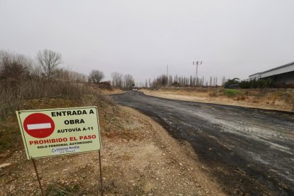 Estado de las obras de la A-11 en ejecución en la provincia de Valladolid.