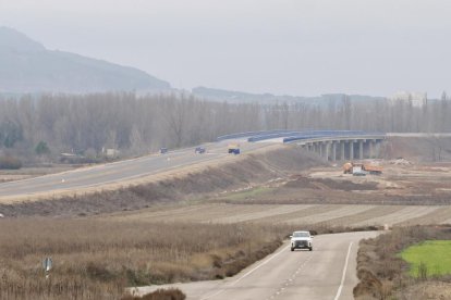Estado de las obras de la A-11 en ejecución en la provincia de Valladolid.