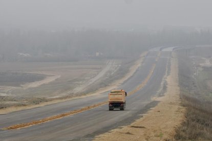 Estado de las obras de la A-11 en ejecución en la provincia de Valladolid.