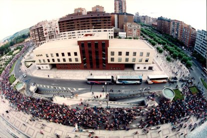 Vista del Centro Cívico Zona Sur en 1993