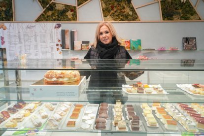 Blanca Sesmero, dependienta de la confitería Belaria