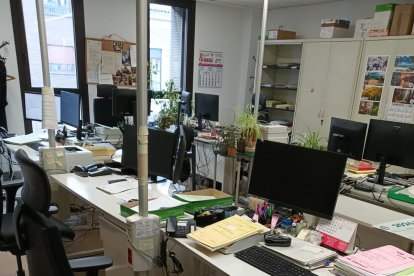 Caótico estreno del Tribunal de Instancia judicial en Valladolid.