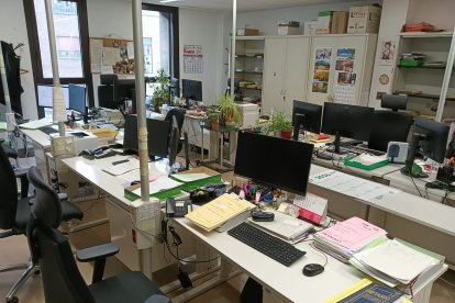 Caótico estreno del Tribunal de Instancia judicial en Valladolid.