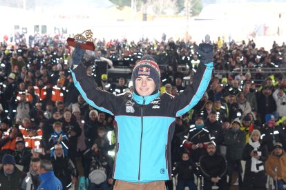 El piloto David Alonso, nombrado pingüino de oro 2026