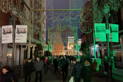 Apagón en la calle Santiago de Valladolid