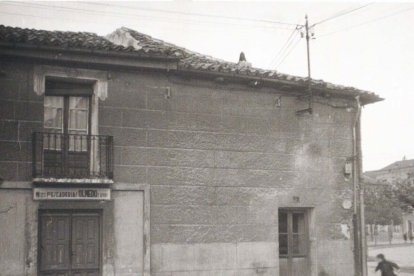 La calle Tudela en otra época.