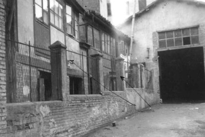 La calle Tudela de Valladolid en otra época.