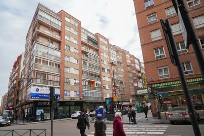 La calle Tudela en la actualidad.