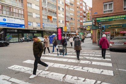 La calle Tudela en la actualidad.