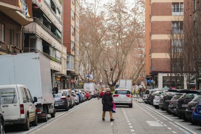 La calle Tudela en la actualidad.