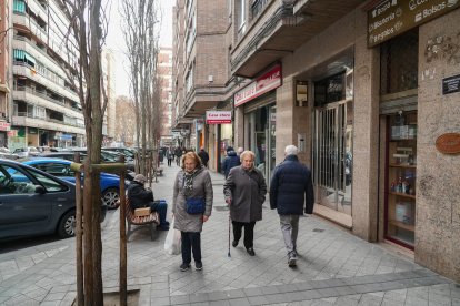 La calle Tudela en la actualidad.