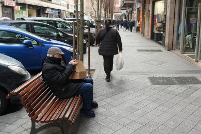 La calle Tudela en la actualidad.
