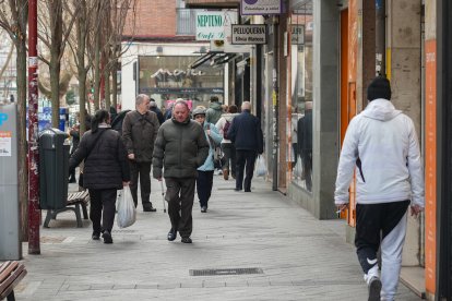 La calle Tudela en la actualidad.