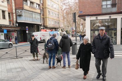 La calle Tudela en la actualidad.
