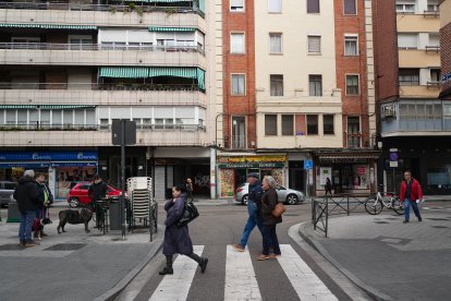 La calle Tudela en la actualidad.