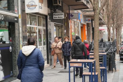 La calle Tudela en la actualidad.