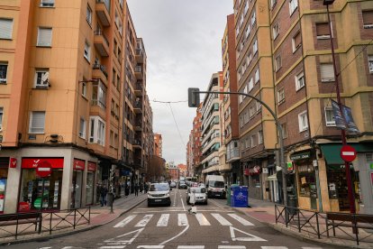La calle Tudela en la actualidad.