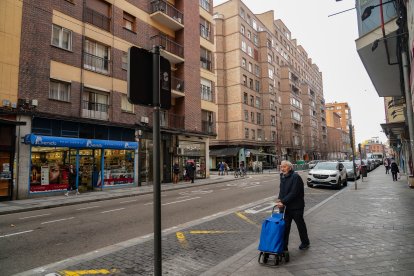 La calle Tudela en la actualidad.