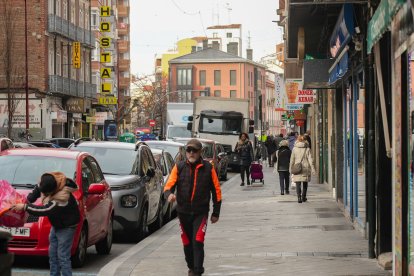La calle Tudela en la actualidad.