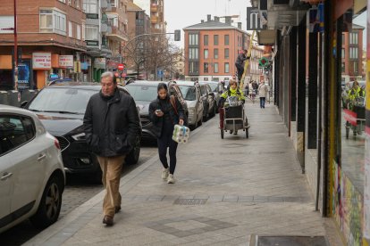 La calle Tudela en la actualidad.