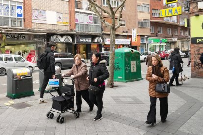 La calle Tudela en la actualidad.
