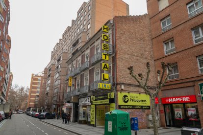 La calle Tudela en la actualidad.