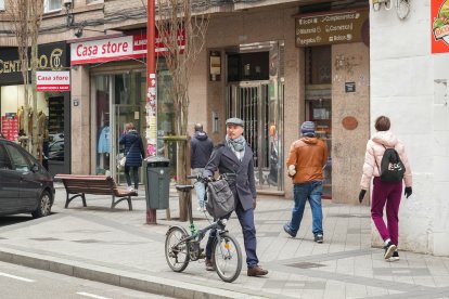 La calle Tudela en la actualidad.