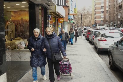 La calle Tudela en la actualidad.