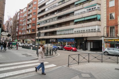 La calle Tudela en la actualidad.