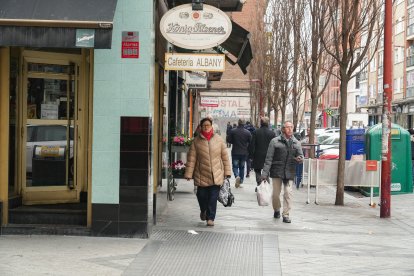 La calle Tudela en la actualidad.