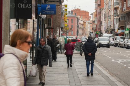 La calle Tudela en la actualidad.
