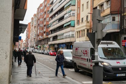 La calle Tudela en la actualidad.
