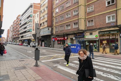 La calle Tudela en la actualidad.