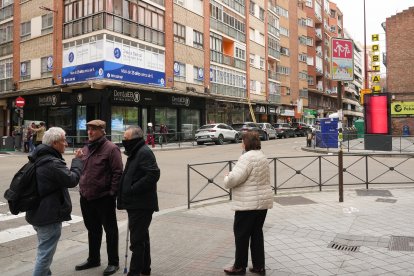 La calle Tudela en la actualidad.