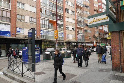 La calle Tudela en la actualidad.