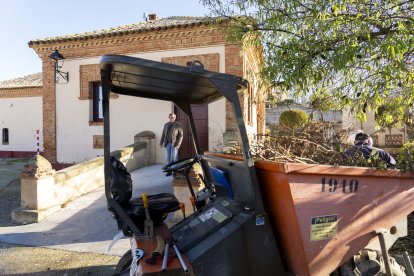 El alcalde de Villagarcía de Campos (Valladolid), César Herrero