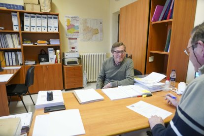 El alcalde de Villagarcía de Campos (Valladolid), César Herrero