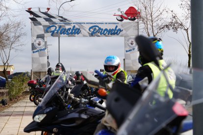Última jornada en la concentración de Motauros en Tordesillas (Valladolid)