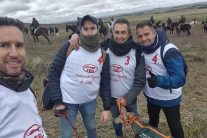 Propietarios de las galgas de Castilla y León en liza.