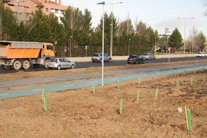 Obras de humanización de la VA-20.