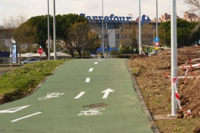 Obras de humanización de la VA-20.